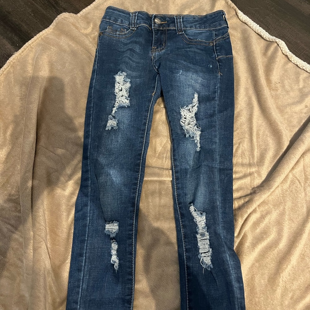 ripped jeans